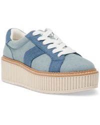 DV by Dolce Vita - Bubbles Platform Lace-up Sneakers - Lyst