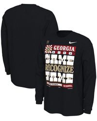 Nike - Georgia Bulldogs College Football Playoff 2022 National Champions Locker Room Long Sleeve T-shirt - Lyst