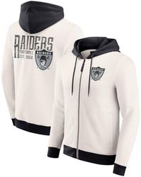 Fanatics - Darius Rucker Collection By Las Vegas Raiders Distressed Graphics Full-zip Hoodie - Lyst