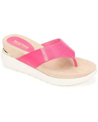 Kenneth Cole Reaction Blaire Thong Sandals - Pink