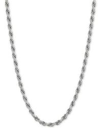 Giani Bernini - Rope Link 20" Chain Necklace - Lyst