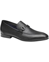 Johnston & Murphy - higgins Bit Round Toe Loafers - Lyst