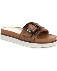 Sam & Libby - Andi2 Buckle Platform Footbed Sandals - Lyst