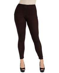 24seven Comfort Apparel - Stretch Ankle Length leggings - Lyst