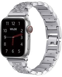 Waloo - Rhinestone Pattern Replacement Band For Apple Watch - Lyst