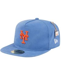 KTZ - Â New York Mets Championship Side Flag A-frame 59fifty Fitted Hat - Lyst