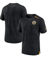 Fanatics - Black Boston Bruins Authentic Pro Rink Premium Camo T-shirt - Lyst