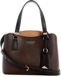 Guess - Lyndi Small Girlfriend Satchel Bag - Lyst