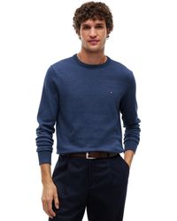 Tommy Hilfiger - Essential Cotton Crewneck Sweater - Lyst