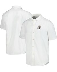 Tommy Bahama - Georgia Bulldogs Coconut Point Palm Vista Islandzone Camp Button-up Shirt - Lyst