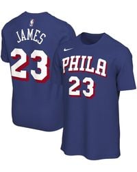 Nike And Lebron James Philadelphia 76ers Swingman Icon Edition Jersey ...
