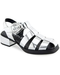Aerosoles - Dapper Fisherman Almond Toe Flats - Lyst