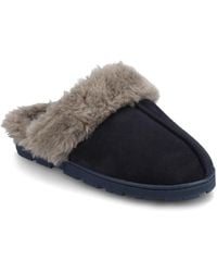 Journee Collection - Kalli Round Toe Slippers - Lyst