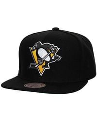 Mitchell & Ness - Pittsburgh Penguins Core Top Spot Snapback Hat - Lyst