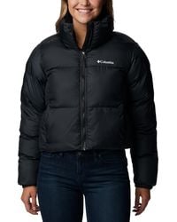 Columbia - Puffect Cropped Jacket - Lyst
