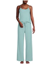 Lands' End - Petite Pointelle 2 Piece Pajama Set - Lyst