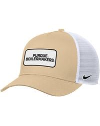 Nike - Purdue Boilermakers 2025 On-field Rise Trucker Performance Adjustable Hat - Lyst