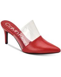 Calvin Klein Mule shoes for Women | Online Sale up to 40% off | Lyst
