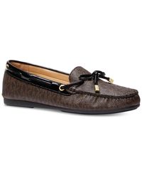 Michael Kors - Michael Sutton Moccasin Flat Loafers - Lyst