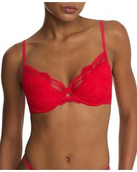 Natori - Fleur Lightly Lined Underwired Bra - Lyst
