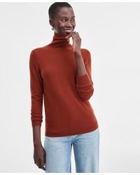 Charter Club - 100% Cashmere Petite Turtleneck Sweater - Lyst
