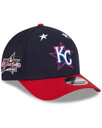 KTZ - Navy/red Kansas City Royals 2025 Mlb All-star Game Workout 9forty M-crown Adjustable Hat - Lyst