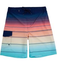 Rokka&Rolla - 9" No Liner Board Shorts Elastic Waist Quick Dry Swim Trunks - Lyst