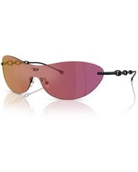DIESEL - Large Sunglasses - Lyst