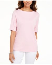 karen scott cotton tops
