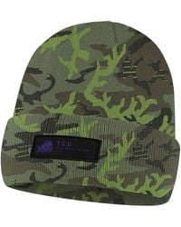 Nike - Tcu Horned Frogs Veterans Day Cuffed Knit Hat - Lyst