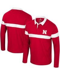 Colosseum Athletics - Nebraska Huskers Too Cool For School Long Sleeve Polo Shirt - Lyst