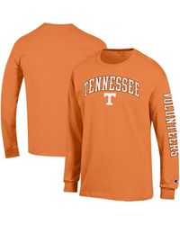 Champion - Tennessee Volunteers Arch Over Logo 2-hit Long Sleeve T-shirt - Lyst