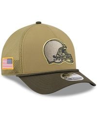 KTZ - Cleveland Browns 2025 Salute To Service 9forty A-frame M-crown Adjustable Hat - Lyst