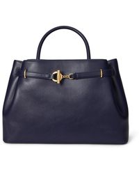 Ralph Lauren - Leather Blaike Satchel Bag - Lyst