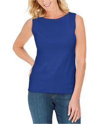 karen scott sleeveless tops