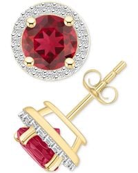 Macy's - Lab-created Ruby (2 Ct. T.w. - Lyst