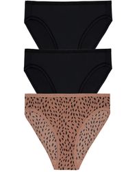 DKNY - Micro Bikini Underwear 3 Pack - Lyst
