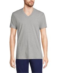 Lands' End - Big & Tall V-neck Undershirt 3 Pack - Lyst