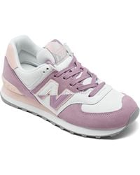 new balance 574 precious metals en gris clair et rose gold