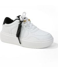 BERNESS - Larra Platform Lace Up Sneakers - Lyst