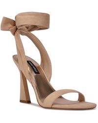 Nine West - Kelsie Ankle Wrap Heeled Dress Sandals - Lyst