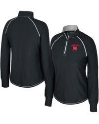 Colosseum Athletics - Nebraska Huskers Bikram Raglan Quarter-zip Sweatshirt - Lyst
