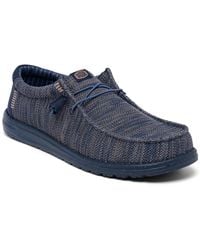 HEYDUDE - Wally Stretch Sox Slip-on Casual Moccasin Sneakers From Finish Line - Lyst