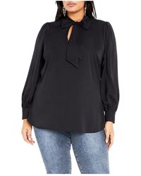 City Chic - Plus Size In Awe Top - Lyst
