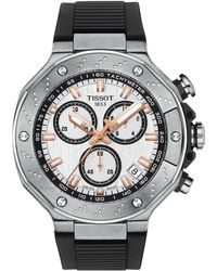 Tissot - Swiss Chronograph T-race Strap Watch 45mm - Lyst