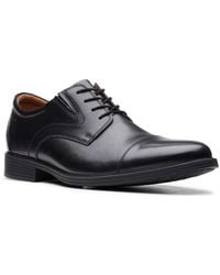 Clarks - Whiddon Cap-toe Oxfords - Lyst