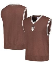 Pleasures - San Francisco Giants Knit V-neck Pullover Sweater Vest - Lyst
