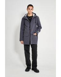 Stutterheim - Stockholm Patch Matte Raincoat - Lyst