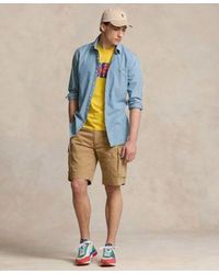 Polo Ralph Lauren - Cap Chambray Shirt Jersey T Shirt Cargo Shorts Sneakers - Lyst