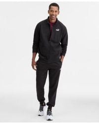 PUMA - Fleece Sweatpants Logo T Shirt Fleece Zip Front Track Jacket - Lyst